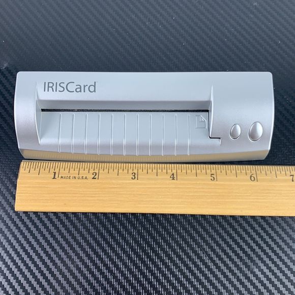 IRISCard HCRSPIBCR301GR Business Card Scanner Reader w/ USB Cable - Picture 6 of 6